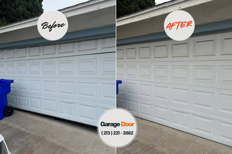 Before and after: garage door repair near me Seat Pleasant